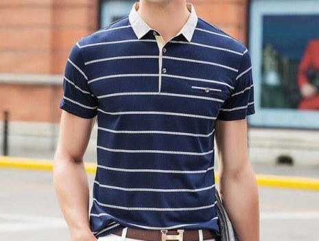Style Pakaian Pria  Paduan Polo Shirt dengan Outfit